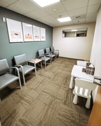 Rehabilitation office waiting room